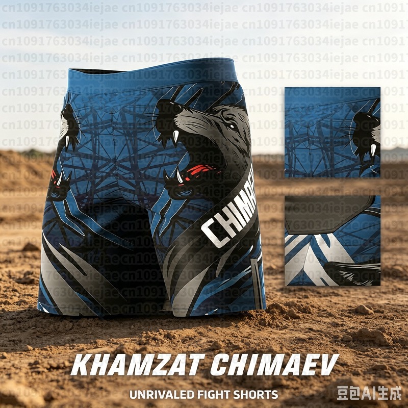 Outdoor Sport Hat - Yaz Khamzat Chimaev Şort erkek Fitness