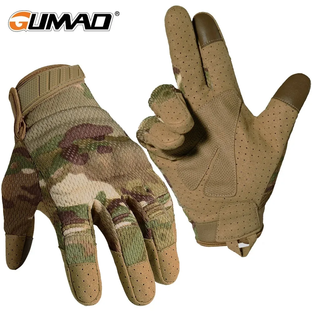 Outdoor Sport Gloves - Camo Dokunmatik Ekran Taktik Eldiven Açık