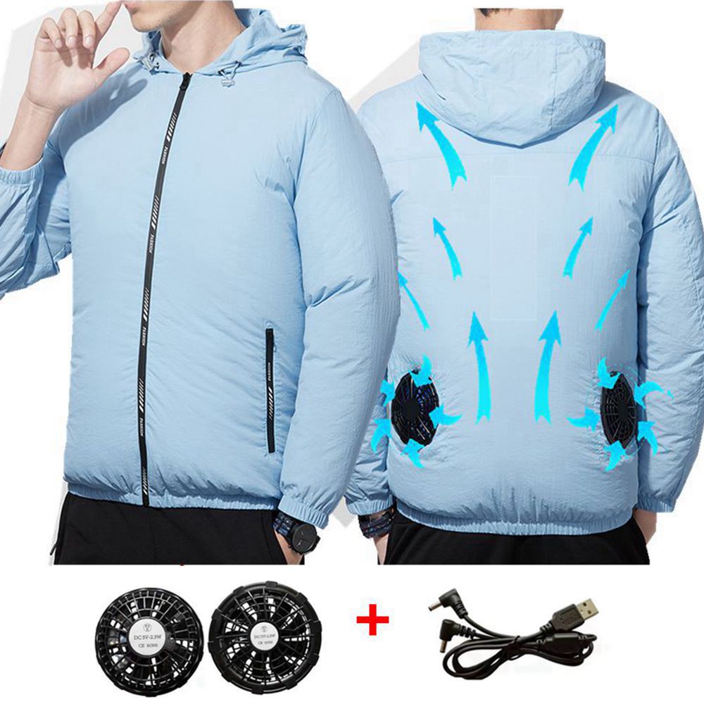 Outdoor Sport Jacket Brand - Yaz Spor Fan Klima Serin Erkek
