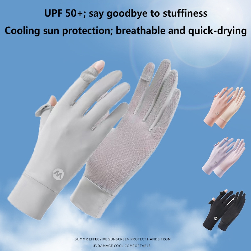 Güneş koruyucu buz ipek nefes  - Outdoor Sport Gloves incelemesi ve fiyatı