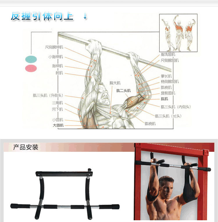 Kalınlaştırılmış Çelik Çekme B - Chin Bar Doorway incelemesi ve fiyatı