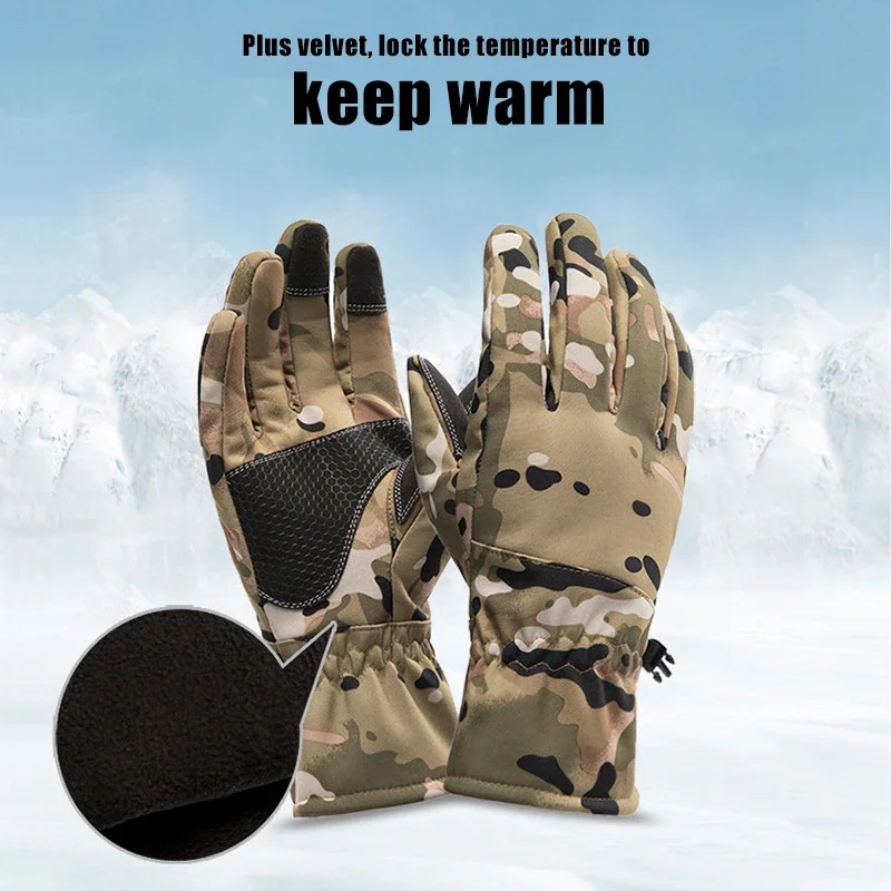 Kışlık Su Geçirmez Kamuflaj Av - Outdoor Sport Gloves incelemesi ve fiyatı