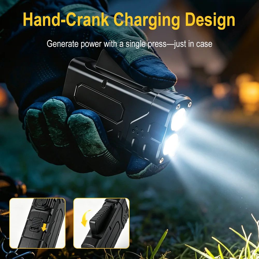 BORUIiT El Kranklı EDC LED Fen - Outdoor Sport Gear incelemesi ve fiyatı