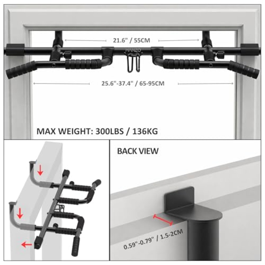 Kapıya Monte Çekme Barı Seti,  - Chin Bar Doorway incelemesi ve fiyatı