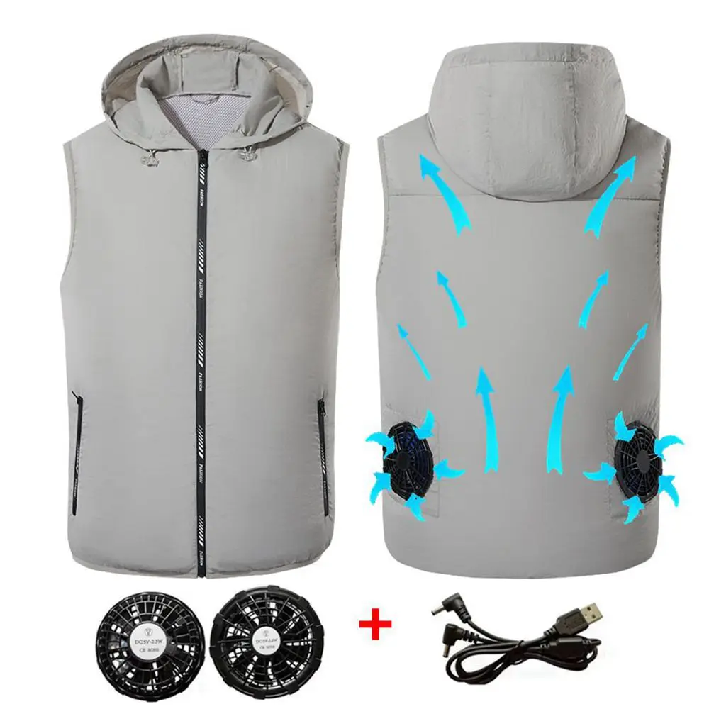 Yaz spor Fan klima serin adam  - Outdoor Sport Jacket Brand incelemesi ve fiyatı