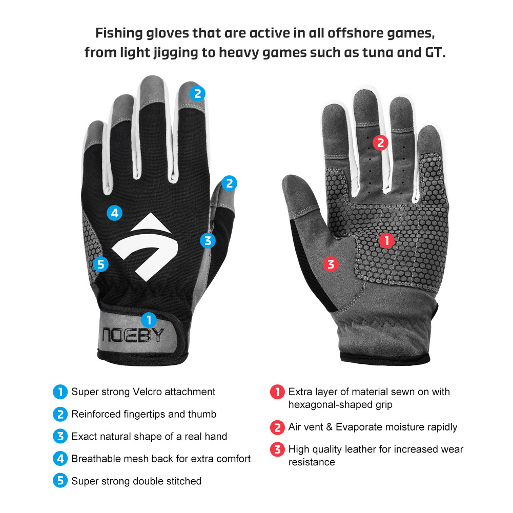 NOEBY Balıkçı Eldivenleri Kaym - Outdoor Sport Gloves incelemesi ve fiyatı